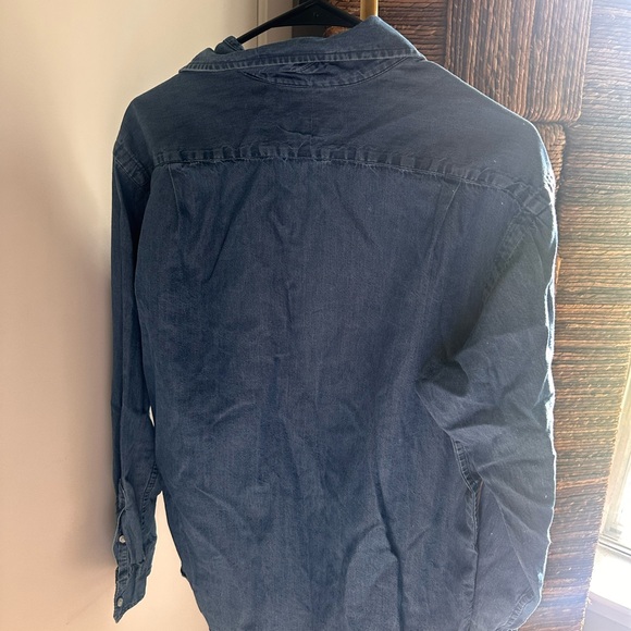 Daniel Cremieux Light Blue Denim Shirt - Picture 2 of 3